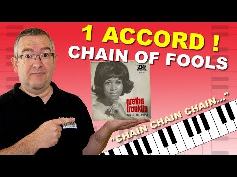 Aretha Franklin with only one chord: "Chain of Fools" on piano