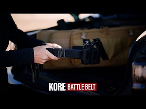 KORE Micro-Adjustable Laser-Cut Molle Battle Belt