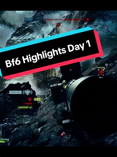 Posting Battlefield 6 Highlights Day 1. #battlefield6 #battlefield #battlefield6clips #highlights #sniping