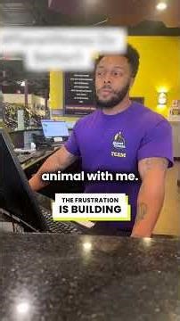 Gym refused to let me have my service animal #shortsfeed #gym #dog #shorts #animal