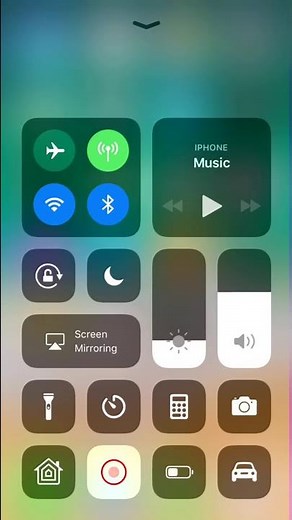 iOS 11 Beta 4: New Control Center Toggle Animations