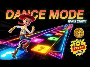 4K Immersive Interactive Dance Warm-up | 🤠 TOY STORY DANCE MODE 🕺 | DANCE WORKOUT
