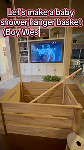 Let’s make a baby shower hanger basket for a boy in a western theme ❤️ #babyshower #gift #diy #fyp #western | Rosie's Rustics