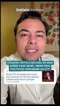 CHIQUINI CRITICIZES DINO'S DECISION ON FAKE NEWS: 'POLITICAL MINISTERS HAVE REACHED THE SUPREME C...