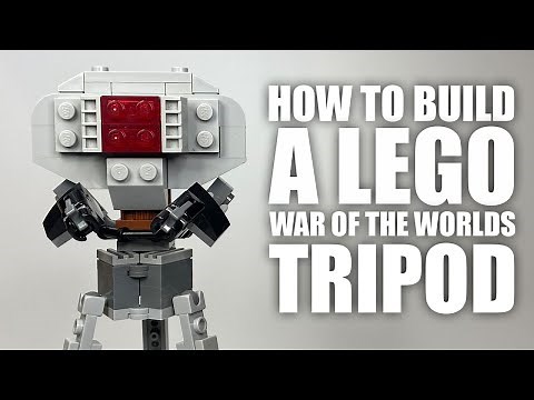 How to build a lego Tripod from The War Of The Worlds