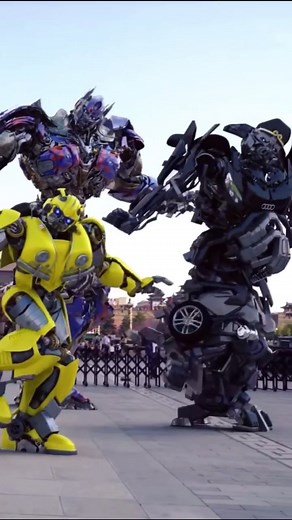 Transformers Bumblebee Dancing Video Compilation