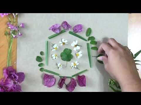 Plant Based Nature Mandala