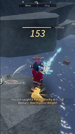 How to complete the vertigo bestiary #fisch #roblox