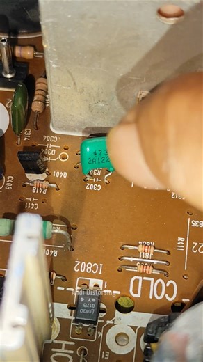 How to find the capacitor value with codes four, seven, and three #tips #capacitor #value #creative