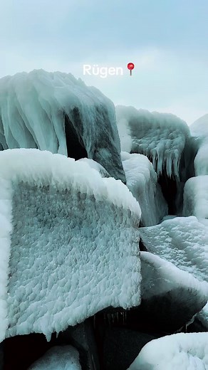 Discover the Icy Beauty of Rügen's Winter Seascape