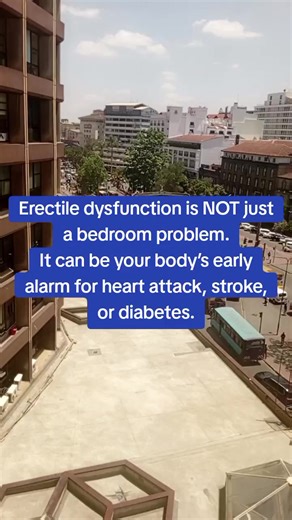 Erectile Dysfunction (ED): Causes You Should NEVER Ignore! 📌 Poor blood circulation – blocked or narrowed blood vessels reduce blood flow to the penis 📌 Diabetes – damages nerves and blood vessels silently over time 📌 High blood pressure & heart disease – ED can be the first warning sign 📌 Low testosterone – affects desire, energy, and erection strength 📌 Stress & anxiety – mental pressure shuts down physical performance 📌 Depression – alters brain signals needed for an erection 📌 Smoking