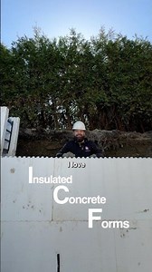 Insulated Concrete Form Are Easy To Install #fy #fyp #toronto #construction #concrete ete