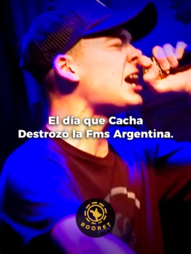 El dia que Cacha destrozo la Fms Argentina. #freestyleworldcup #fmsargentina