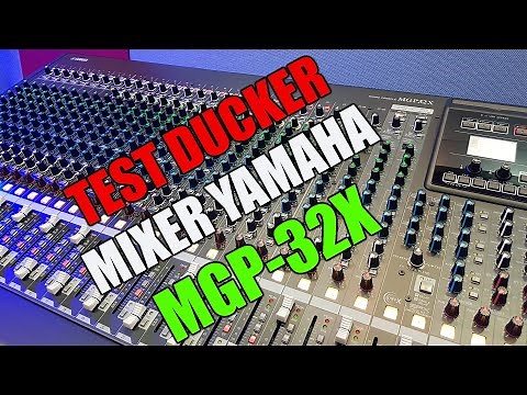 Review Mixer Analog YAMAHA MGP 32X Original | Mixer YAMAHA 32 Chanel berkualitas Garansi Resmi 1 Thn