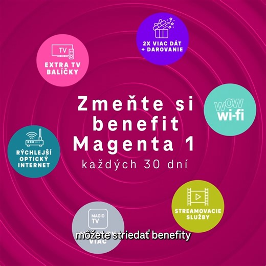 Čím viac služieb si spojíte, tým viac výhod pre rodinu získate. Nová Magenta 1 ponúka kopec rodinnej zábavy so streamovacími službami a ďalšie benefity. Zistite viac na https://bit.ly/T-Magenta1 | Telekom SK