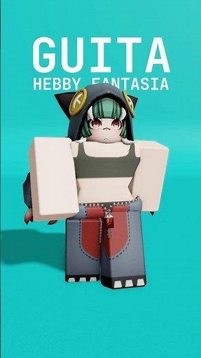 Guita Cosplay,Gachiakuta Avatar,Guita Model,Fantasia Skin,Anime Character