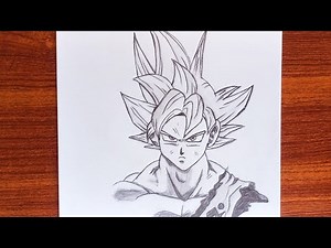 How to draw Goku super Saiyan || Goku Drawing || dragon ball z drawing step by step.