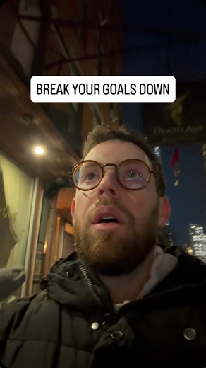 charlie🫂 on Instagram: "So much of starting an endeavor is…..starting. Instead of stressing about accomplishing the one big goal, think of it as 100 mini goals and small wins that you can stack on your way to the big win. STACK WINS. BUILD MOMENTUM❤️"