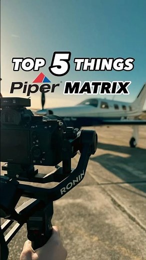 Did you know these 5 things about the Piper Matrix..?👀🛩️ #piper #matrix #aircraft #viral #aviation