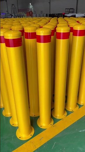 Australian Outdoor Common Surface Mount Parking Post Carbon Steel Bollards#bollards #australia