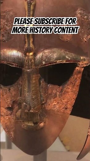 ANGLO-SAXON Sutton Hoo helmet at the British Museum #anglosaxons #anglosaxon #suttonhoo #Saxons