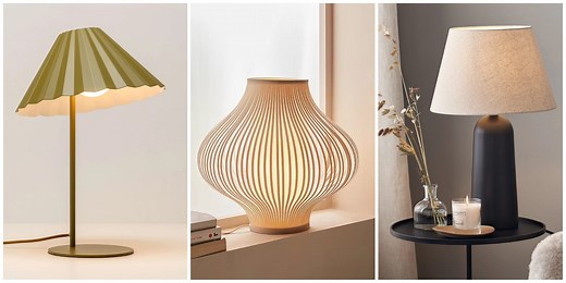 15 table lamps to illuminate your living room