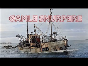 Gamle snurpere før i tida - i FARGER. Amazing old Norwegian fishing boats in colore.
