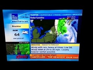 WeatherScan Local Forecasts with Hurricane Arthur