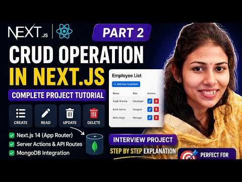 Master Next.js CRUD in 1 Project 💯 | Part 2 + Interview Q&A