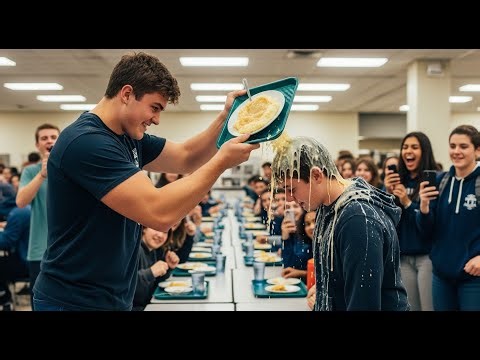Cafeteria Bully Dumped Food on Him for Standing Up — Until the Truth About Him Came Out