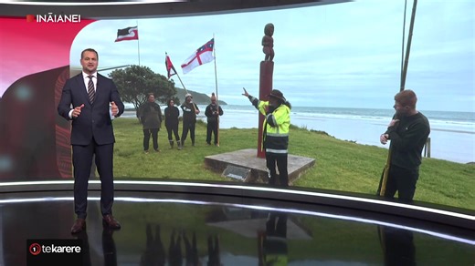 Rueben Taipari is hitching to Parliament to protest the government’s Marine and Coastal Amendment Bill which tightens the test for customary marine titles and overrides tikanga, recent rulings and Te Tiriti rights. | Te Karere