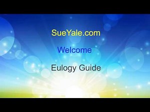 Short Eulogy Examples