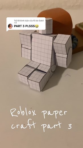 Roblox Paper Craft Tutorial Part 3: Arms and Legs