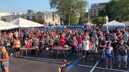 2.5K views · 54 reactions | The Naperville Jaycees very own Matt Whalen singing our National Anthem on The Jackson Avenue Block Party Stage! | Naperville Last Fling | Facebook