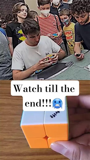 fastest cube in history 😱😱#rubikscube #viral #cube #shorts