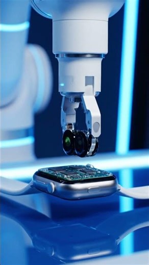 How Smartwatches Are Actually Made Inside the Factory #SmartwatchFactory #Shorts