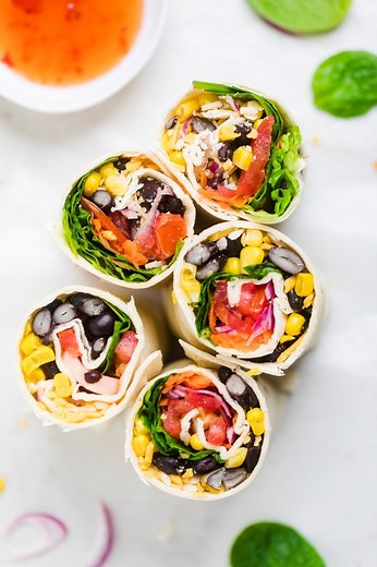 Chick Fil A Southwest Veggie Wrap - Make It Dairy Free