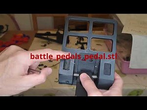 Rudder pedals assembly