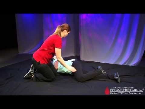 Recovery Position Training Video - How to Put Someone in the Recovery Position