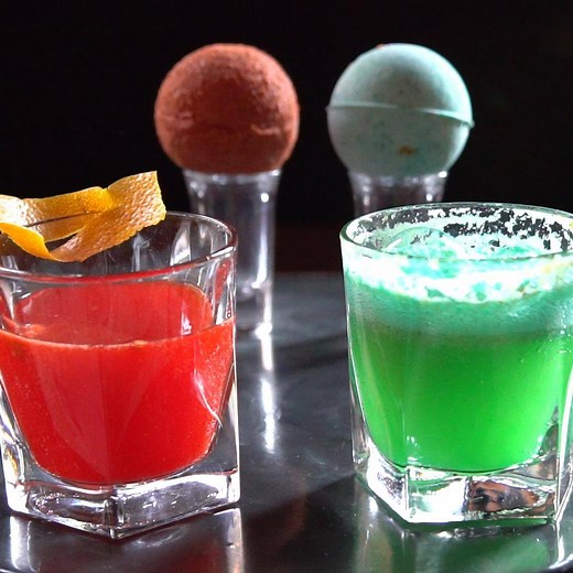 5.9M views · 22K reactions | Oh snap, you dropped the ball - now drink up. These one of a kind fizzing margaritas are made by Cody Goldstein of Muddling Memories are made with real ingredients and can only be found at New York City's Norwood. | Tastemade | Facebook