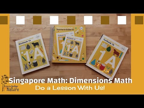 DIMENSIONS MATH 1A || SINGAPORE MATH || UPDATED: DO A LESSON WITH US || HOW TO TEACH MATH A LESSON