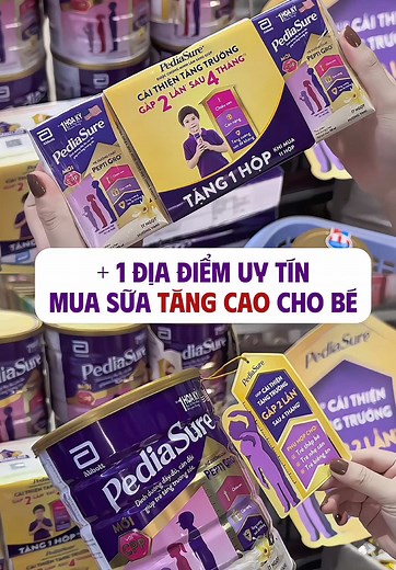 Không lo hàng giả, hàng nhái nữa! Trực tiếp tới cửa hàng chính hãng của Abbott để rinh sữa PediaSure