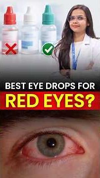 Stop Using Wrong Eye Drops For Red Eyes ❌