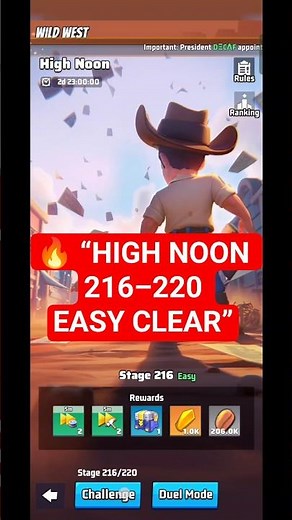 🔥 High Noon Stage 216–220 Guide | Easy Clear Strategy | Last War: Survival #lastwar #highnoon