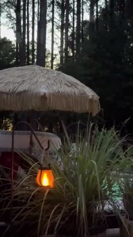 Kaliqo Solar Lantern Outdoor Lights – Waterproof Solar-Powered & USB Rechargeable Outdoor Lantern with Realistic Flickering 3D Flame, Boho Rope Design, Dancing Flame Light for Patio, Yard (6 Pcs)