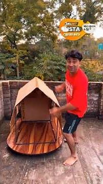 Building Wooden Log Cabin in Forest 🌲🤯 | Survival House Step by Step"24"#facts #amazingfacts