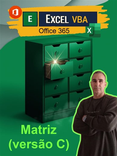 Excel VBA: Variável Matriz em Ação