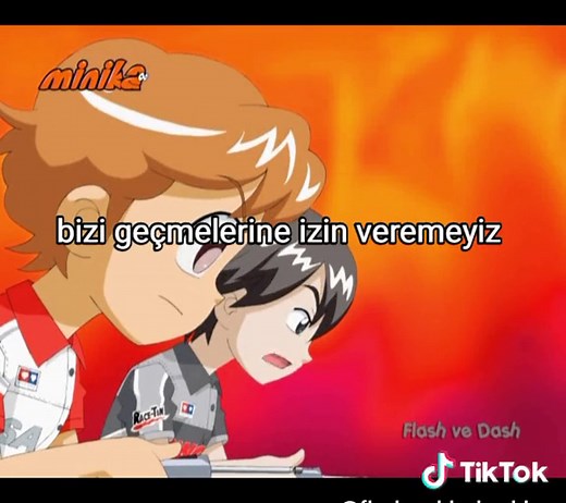 Flash and Dash şampiyonluk finali #flashanddash #minika #minikago #çizgidizi #çizgifilm #anime #animasyon #nostalji #racecar #araba #arabayarışı