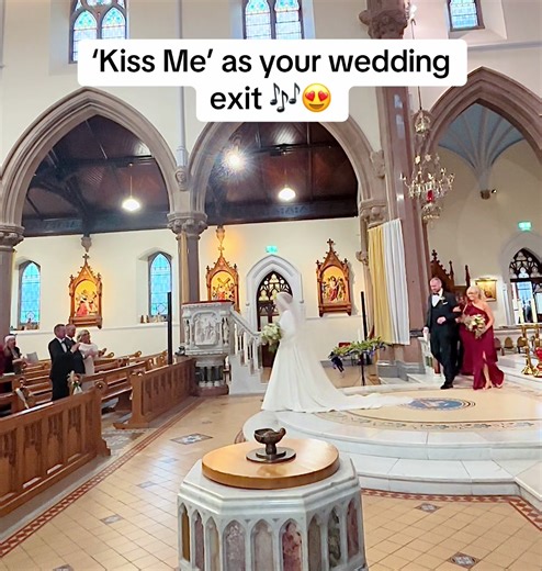 Choose 'Kiss Me' for Your Wedding Exit Song