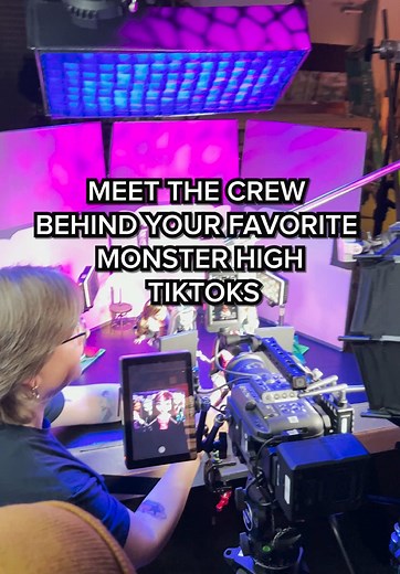 Behind the Scenes with Monster High Characters
